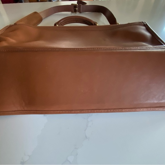 VTG Coach Beckmann Leather messenger briefcase bag - Picture 3 of 8
